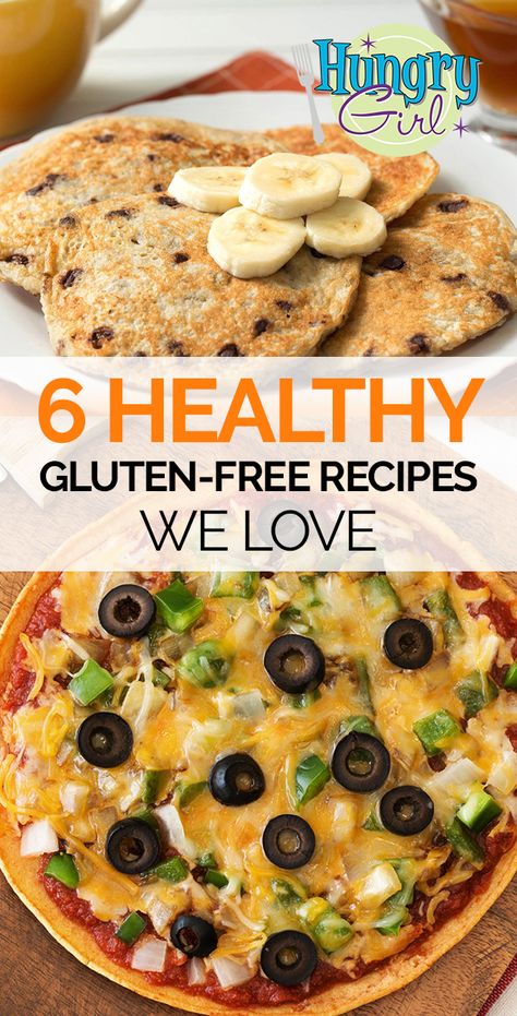 Healthy & Easy Gluten-Free Recipes | Hungry Girl Gluten Free Weight Watchers Recipes, Gluten Free Weight Watchers, Hungry Girl Recipes, Weight Watchers Snacks, Recipes Gluten Free, Gluten Free Lunch, Weight Watchers Recipes, Hungry Girl, Healthy Gluten Free Recipes