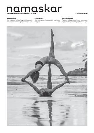 Yoga Magazine Cover, Media Coursework, Yoga Magazine, Yoga Articles, Magazine Cover Ideas, Life Magazine Covers, Buddhist Mantra, Free Yoga, Publication Design