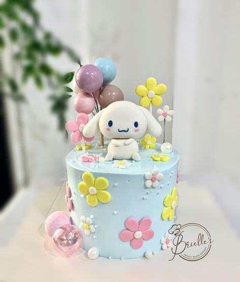 Sanrio Cake Birthday, Cinnamoroll Birthday Cake, Cinamoroll Cake, Sanrio Birthday Cake, Cinnamoroll Party, Cinnamoroll Cake, Hello Kitty Birthday Cake, Barbie Birthday Cake, Sweet Sixteen Birthday Party Ideas