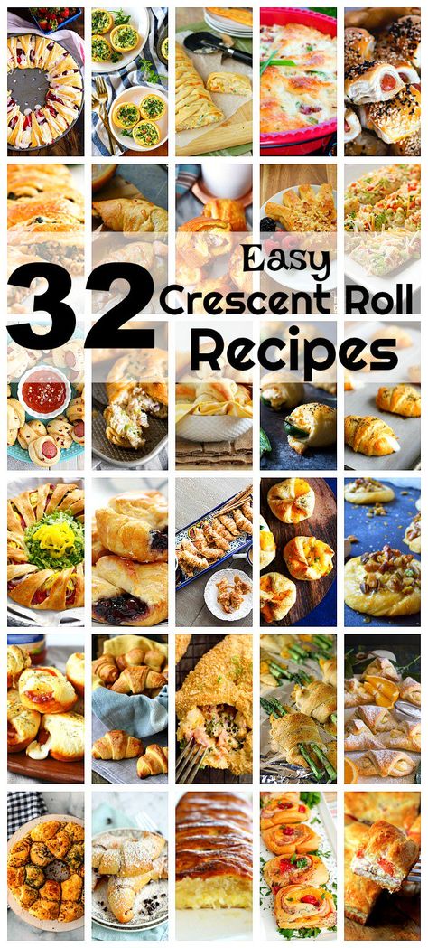 Quiche Appetizers, Make With Crescent Rolls, Quick Bakes, Crescent Dough Recipes, Culinary Classroom, Croissant Rolls, Croissant Recipes, Easy Crescent Roll Recipes, Pillsbury Crescent Roll Recipes