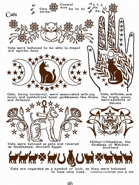 Henna Symbols, Egyptian Cat Tattoos, Egyptian Tattoos, Bastet Goddess, Tattoos Henna, Henna Inspired Tattoos, Traditional Henna, Traditional Witchcraft, Goddess Tattoo