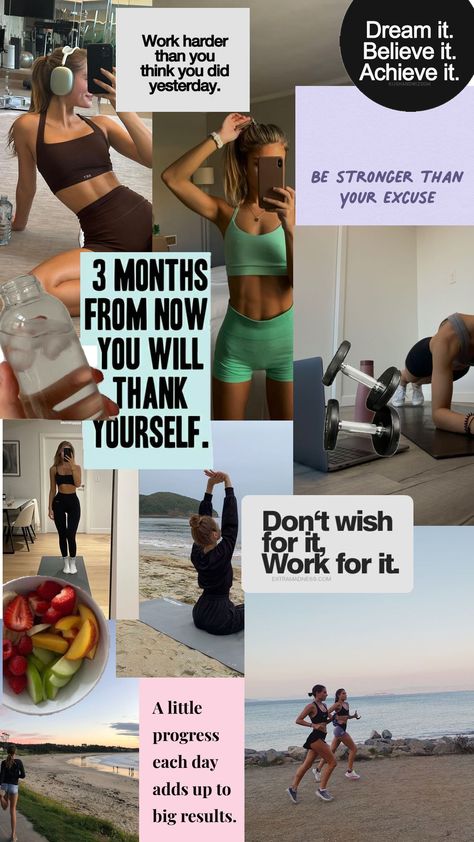 75 Soft Aesthetic, Aesthetic Reminders, Daglig Motivation, 75 Soft, Fitness Vision Board, Life Goals Future, Life Motivation Inspiration, Inspirational Quotes Background, Dream Vision Board