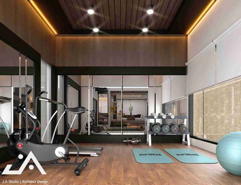 Project: Interior Residence - Medan Desain Ruang Gym Rumah Modern J.a Arsitek Studio Medan, Architect & Interior design, desain interior dan arsitekektur sejak 2016 di medan, menangani perencanaan desain bangunan serta interior rumah. 📞 Info dan pemesanan desain: WhatsApp: 085213749995 🌐 Website: jarsitek.pro 💞 Follow kami: @j.a.arsitekmedan 🕒 24/7 Service 📝 Free Survey 🔄 Free Revisi ✅ Bergaransi Wujudkan rumah impian Anda bersama J.a Arsitek Studio Medan! #bangunrumah #desainrumah #de... Ruang Gym, Ruangan Studio, Design Interior Modern, Architect Interior Design, Gym Design Interior, Gym Design, Medan, Modern Interior, Gym