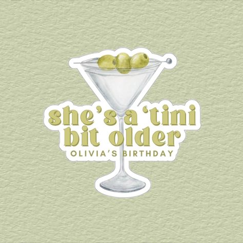 Celebrate your birthday with a dirty martini theme! 🍸 Find stickers, favors, and decorations to make your party a hit. #dirtymartinibirthday #birthdayparty . #Tini_Bit_Older_Birthday_Decor #Boujee_30th_Birthday_Party #30th_Birthday_Slogans #30th_Birthday_Theme_Ideas_For_Women Martini Birthday, Custom Hard Hats, Custom Car Stickers, Custom Wall Stickers, Hard Hat Stickers, Custom Vinyl Decal, Dirty Martini, Custom Vinyl Stickers, Business Stickers