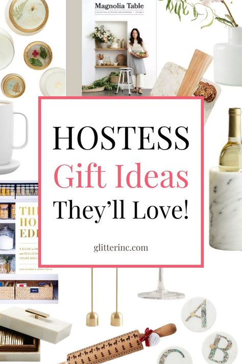 Discover the perfect hostess gift ideas for Christmas with this helpful hostess gift guide. Whether you’re visiting someone's home or looking for host gifts, these hostess gifts are thoughtful and festive. Find the best gifts for a hostess with these unique gift ideas that will surely impress! Christmas Party Hostess Gifts, Spindle Candle Holders, Party Host Gift, Party Hostess Gifts, Hostess Gift Ideas, Christmas Hostess Gifts, Unique Hostess Gifts, Holiday Bar, Gift Ideas For Christmas