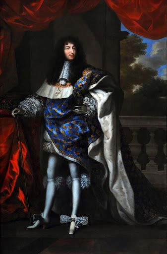 Louis XIV, en costume royal (1667) Louis Xiv Versailles, Noble Ranks, King Louis Xiv, Coronation Robes, French Royalty, French Castles, Louis Xiv, European History, Baroque Fashion