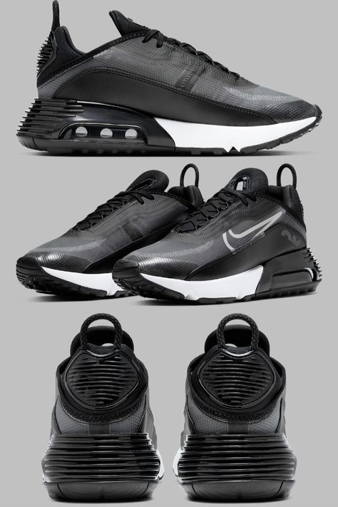 Nike Air Max 2090 Black/White Shoes CW7306-001 #max2090 #airmax Air Max 2090 Outfit Men, Air Max 2090 Outfit, Nike Airmax 2090, Airmax 2090, Nike Tenis, Black White Shoes, Nike Force 1, Nike Air Max 2090, Air Max 2090