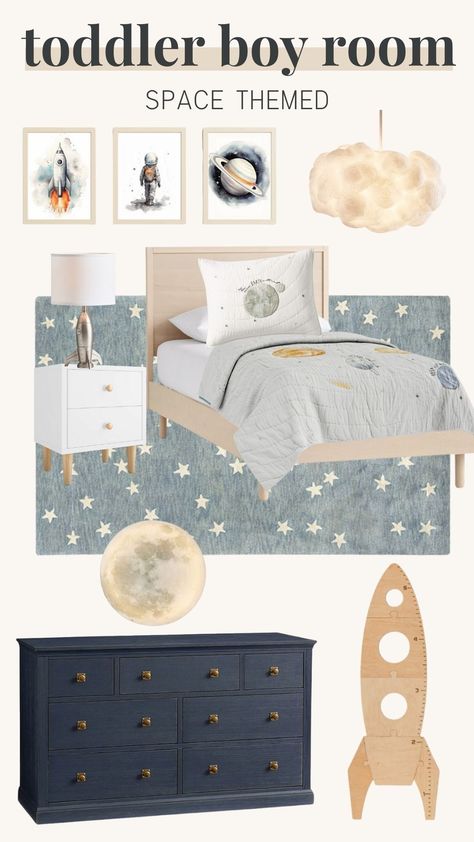 toddler boy room, toddler boy room decor, boy bedroom, toddler bedroom, little boys room, big boy bedrooms, young boys bedroom ideas, vintage boys room, toddler boys room, big boy room, boys room design, boys room, kids shared bedroom, kids bedroom, small kids room, toddler room decor, space themed bedroom, space room for boys, space bedroom boys, boys room design, rocket ship, rocketship, rocket bedroom, toddler boy finds, moon bedroom, moon light, space decor, kids space bedroom, bedroom ideas Rocket Ship Nursery, Rocket Themed Bedroom, Vintage Space Nursery, Baby Boy Space Theme Nursery, Space Toddler Room, Space Nursery Theme Boys, Space Bedroom Boys, Space Room For Boys, Toddler Space Room