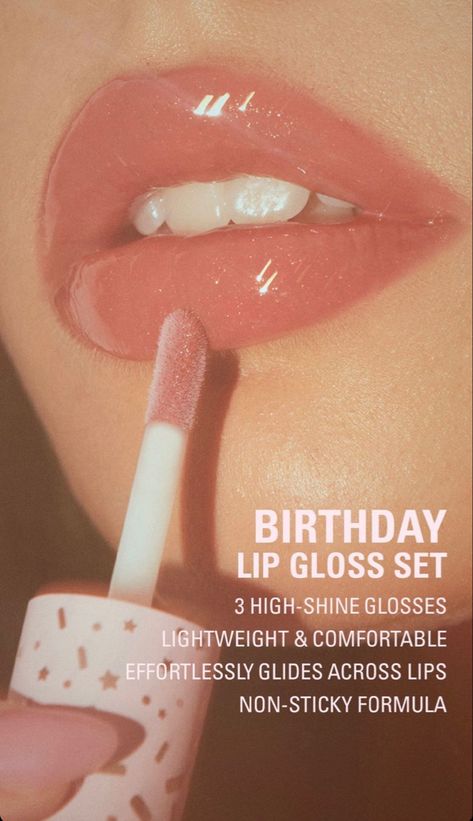 Lip Gloss Photoshoot Ideas, Kylie Jenner Lipgloss, Lip Balm Packaging, Lip Gloss Shades, Beauty Entrepreneur, Lip Gloss Cosmetics, Makeup Ads, Minimalist Makeup, Diy Lip Gloss