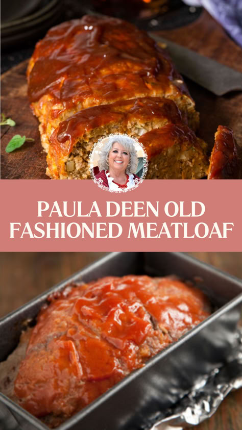 Paula Deen Old Fashioned Meatloaf Paula Deans Meatloaf Recipe, Paula Deen's Meatloaf, Paula Deen's Meatloaf Recipe, Miranda Lambert Meatloaf Recipe, Meatloaf Recipes Paula Deen, Paula Dean Meatloaf, Meatloaf Recipes With Lipton Onion Soup, Old Fashion Meatloaf Recipes, Old Fashioned Meatloaf Recipes Best