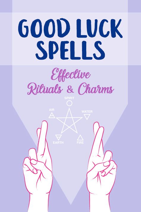 Good Luck Spells & Powerful Wiccan Rituals to Bring Success Lucky Spell Good Luck, Luck Spells Witchcraft, Courage Spell, Lucky Spell, Easy Witchcraft, Money Spells Magic, Happiness Spell, Luck Spell, Luck Symbols