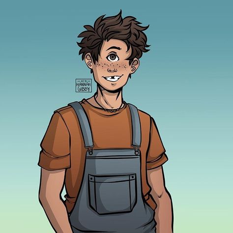 My younger sister has been reading The Percy Jackson series and she asked me to draw her favorite character (Tyson!) so that she could… Tyson Fanart, Percy Jackson Tyson, Percy Jackson Series, Percy Jackson Drawings, Rick Riordan Series, Percy Jackson Fan Art, Percy Jackson Characters, Kane Chronicles, Percy Jackson Art