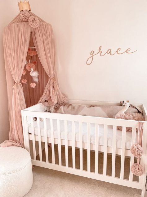 Pink Swan Nursery, Swan Lake Nursery Theme, Swan Princess Nursery, Swan Nursery, Pink Swan, Princess Nursery, Cot Mobile, Swan Princess, Baby Planning