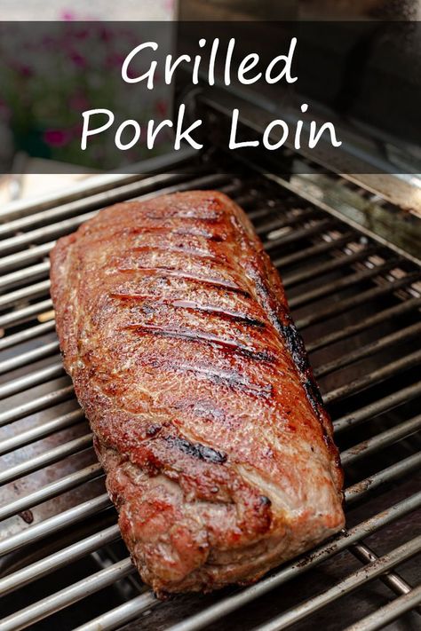 Grilled Boneless Pork Loin, Pork Loin Roast Bbq, Stuffed Pork Loin Grill Recipes, Pork Loin On Bbq Grill, Barbeque Pork Loin, Pork Loin Roast On The Grill, Grilled Pork Loin Roast Recipes, Pork Roast Grill Recipes, Boneless Pork Loin Recipes Grilled