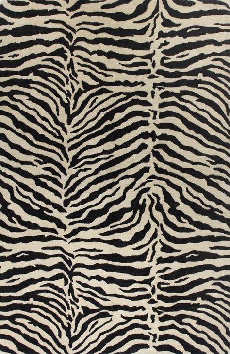 An Animal, Animal Print, Area Rug, Rug, Black And White, White, Black