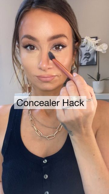 Where Does Concealer Go On Your Face, We’re To Put Concealer, Concealer Colors How To Choose, Does Concealer Go On Before Foundation, Light Concealer Makeup, Best Way To Apply Concealer, Beginner Concealer, Where To Add Concealer, How To Apply Concealer With A Brush