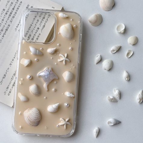 Please specify your phone model. Resin Sea, Sea Theme, Phone Model, Sea Animals, Animal Theme, Handmade Natural, 10 Days, Shells, Thailand