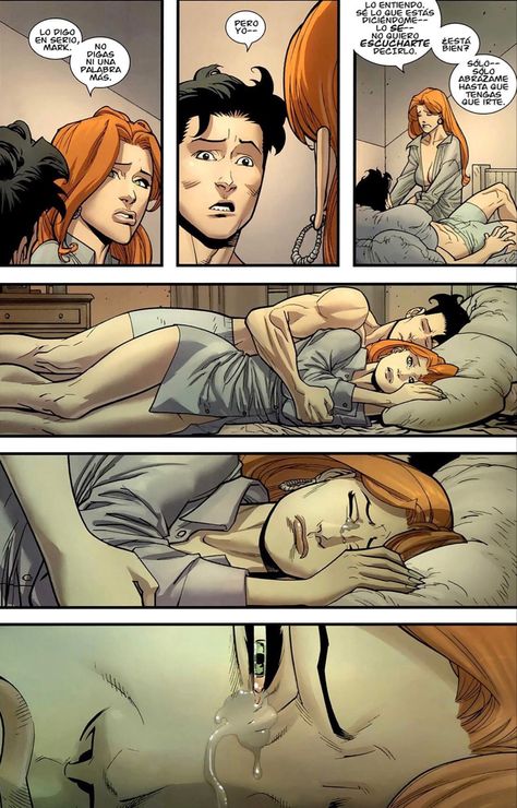 Invincible And Atom Eve, Mark And Eve, Atom Eve, Invincible Comic, Comic Book Layout, Anime Fanfiction, Comic Book Panels, Best Superhero, Arte Dc Comics