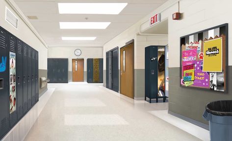 Episode Interactive School Background, School Hallway Anime, Episode School Background, Gacha Hallway Background, Fond Gacha Life School, Gacha Life School Background, Anime School Background, School Hallway Background, Gacha School