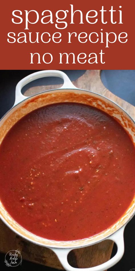 Spaghetti Sauce No Meat Recipe, No Meat Spaghetti Sauce, Sheet Pan Spaghetti Sauce, Copycat Ragu Spaghetti Sauce, Homemade Meatless Spaghetti Sauce, Spaghetti Sauce No Meat, Meatless Spaghetti Sauce Recipe, Meatless Spaghetti Sauce, Ragu Spaghetti Sauce