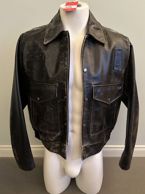 Diesel distressed leather jacket Diesel Jacket, Distressed Leather Jacket, Diesel Men, Men's Outerwear, Pants Large, Distressed Leather, Mens Outerwear, Christmas List, Vintage Leather