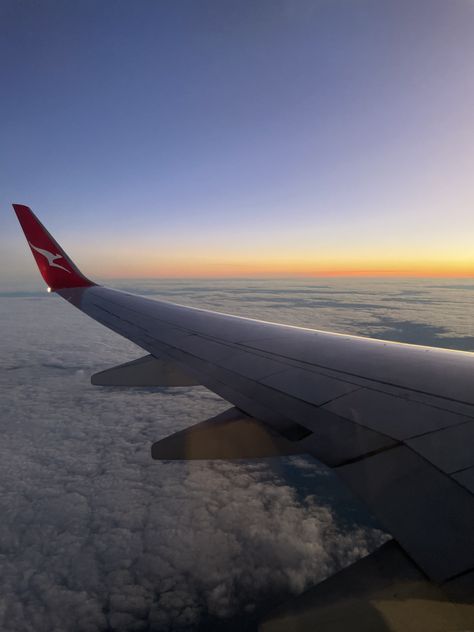 plane ride sunset up in the clouds qantas holiday summer Qantas Plane Aesthetic, Plane Ride Aesthetic, Airplane Coloring Pages, Lynn Painter, Plane Rides, Up In The Clouds, Plane Ride, Vision Board Photos, Desi Aesthetic