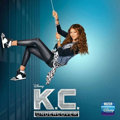 KC undercover Kc Undercover Outfits, K C Undercover, Kc Undercover, Black Belt Karate, Zendaya Outfits, Disney Channel Shows, Worn On Tv, Disney Channel Stars, Spy Family