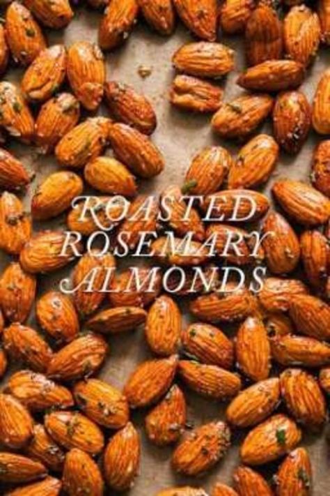 Roasted Rosemary Almonds – Paleo + Healthy / blog.jchongstudio.com Rosemary Almonds, Roasted Almonds, Foods With Gluten, Wheat Free, Cayenne, I Love Food, Paleo Recipes, Appetizer Snacks, 2 Cups