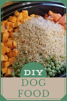 Crockpot Dog Food, Dog Food Recipes Crockpot, Lou Dog, Leche Asada, Foods Dogs Can Eat, Easy Dog Treat Recipes, Diy Dog Food, Make Dog Food, Dog Biscuit Recipes