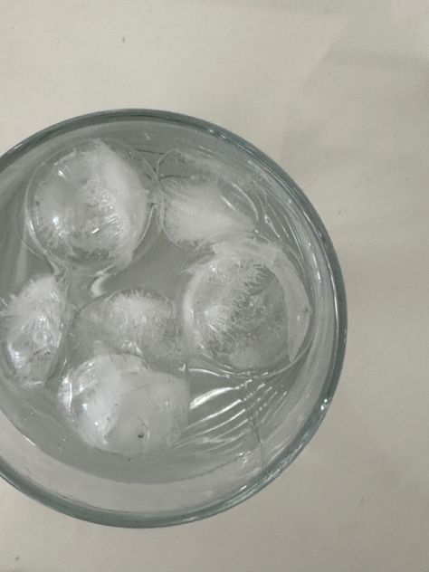 Iced Water Aesthetic, Ice Eater, Ice Aesthetic, Iced Water, Water Aesthetic, Eating Ice, Water Me, Still Water, Clear Water