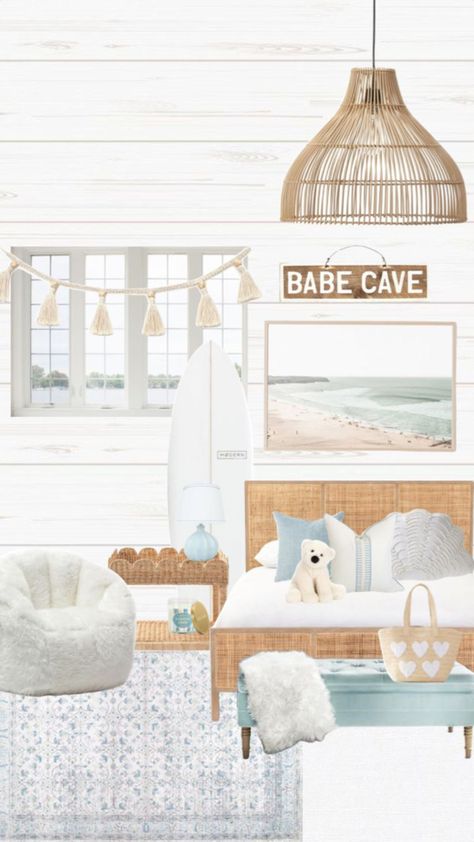 Room Shuffles, Costal Bedroom, Coastal Room Decor, Beach House Room, Beachy Room Decor, Beach Room Decor, Surf Room, Beach Bedroom Decor, Beachy Room