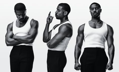 Michael Bakari Jordan, Male Portrait Poses, Black Male Models, Rolling Stone Magazine, Male Models Poses, Michael B Jordan, Men Photoshoot, March 2023, Male Poses