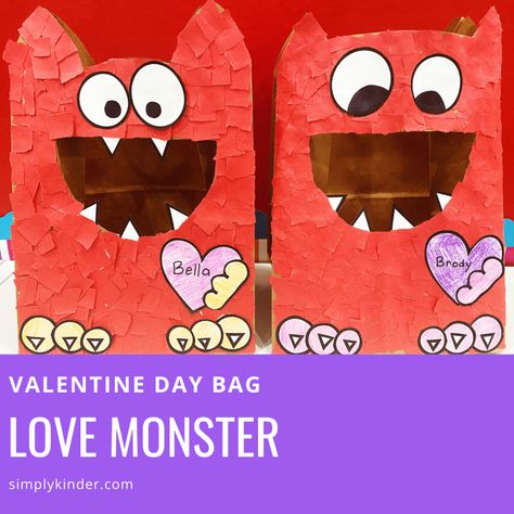 We are always looking for different ways to collect valentines and this Love Monster Valentine Bag is just so much fun. Students will love creating it and have so much fun dropping valentines into his mouth. Love Monster Valentine Bags, Monster Valentine, Valentines Card Holder, Valentines 2024, Valentines Classroom, Valentines Day Bags, Monster Activities, Top Teacher, Monster Valentines