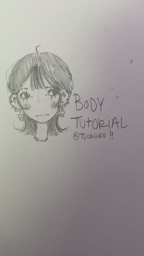 Stylized Body Drawing, Pickle Girl Body Tutorial, Stylized Anime Art, Swag Art Tutorial, Moe Art Style Body Tutorial, How I Draw Bodies Tutorial, How To Draw A Body Tutorials, Full Body Tutorial Drawing, Body Drawing Anatomy