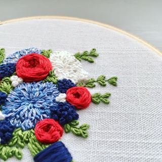 First look of a new Bloom Collection bouquet pattern that I hoping to release this weekend in honor of Memorial Day.