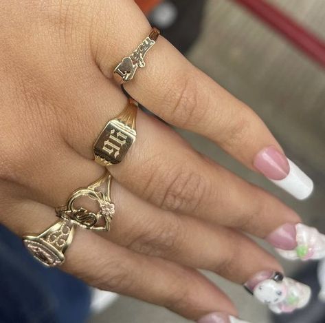 #follow #gold #jewelry #rings #blogging #blogger #blog #fashion #style Piercings Bonitos, Gold Jewelry Rings, Custom Gold Jewelry, Xoxo Jewelry, Latina Jewelry, Dope Jewelry Accessories, Mexican Jewelry, Nail Ring, Gold Rings Jewelry