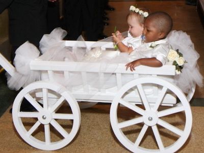 Pumpkin Wagons, the Most Adorable Entrance – Mini Wedding Wagons Wedding Wagons, Flower Girl Wagon, Wedding Wagon, Pumpkin Wagon, Wagon For Wedding, Wedding Carriage, Flower Girl Wedding, Wooden Wagon