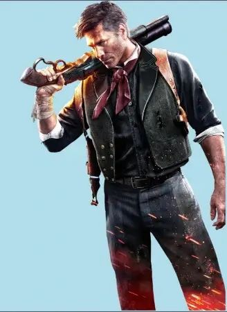 Bioshock Infinite Booker Dewitt, Bioshock Infinite, Steampunk Clothing, Bioshock, Video Game Characters, Leather Vest, Game Character, Get The Look, A Man