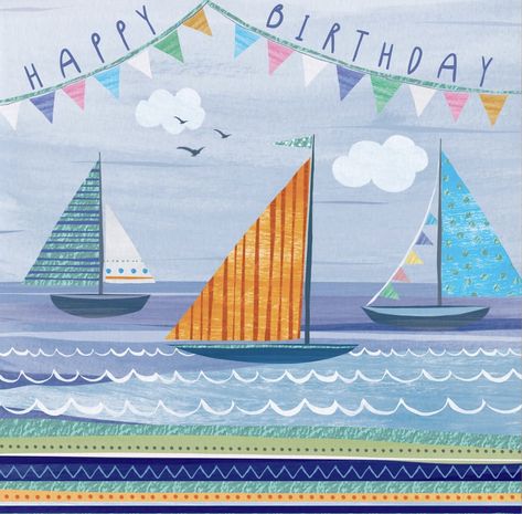 Nautical Cards, Sailing Boats, Paper Envelope, Plastic Card, Male Cards, Paper Envelopes, Color Card, Kraft Paper, Personal Message