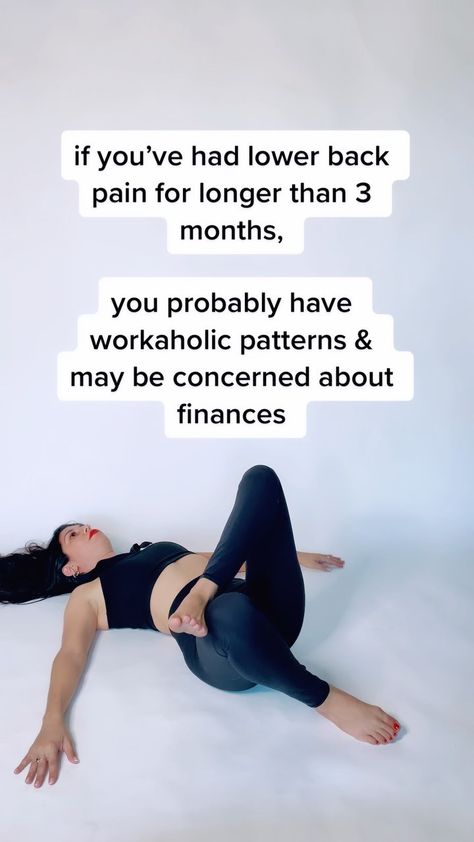 Somatic Exercises with Liz Tenuto on Instagram: “the surprising connection between lower back pain & workaholism 👇🏼 one of the most common consequences of workaholism is long-term lower b…” Lower Back Pain Stretches, Somatic Exercises, Piriformis Muscle, Piriformis Syndrome, Back Stretches For Pain, Back Pain Remedies, Lower Back Pain Relief, Lower Back Exercises, Bad Posture