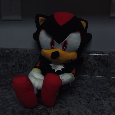 Shadow | Sonic and shadow, Black girl cartoon, Japanese urban legends Sonic Plush Aesthetic, Sonic Plushies, Sonic Pfp, Sonic Plush, Japanese Urban Legends, Shadow Sonic, Y2k Pfp, Sonic Characters, Sonic 3