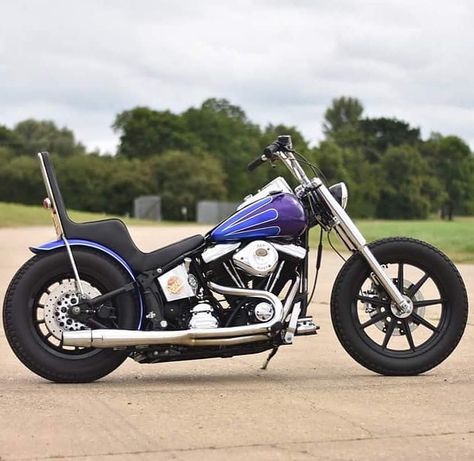 Evo Softail Chopper, Harley Softail Chopper, Evo Chopper, Softail Chopper, Harley Evo, Softail Bobber, Honda Bobber, Custom Moped, Sportster Chopper