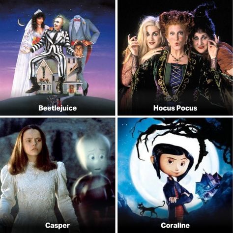 What is your favourite family Halloween film to watch? Halloween Film, Family Halloween, Coraline, Beetlejuice, Film, Halloween