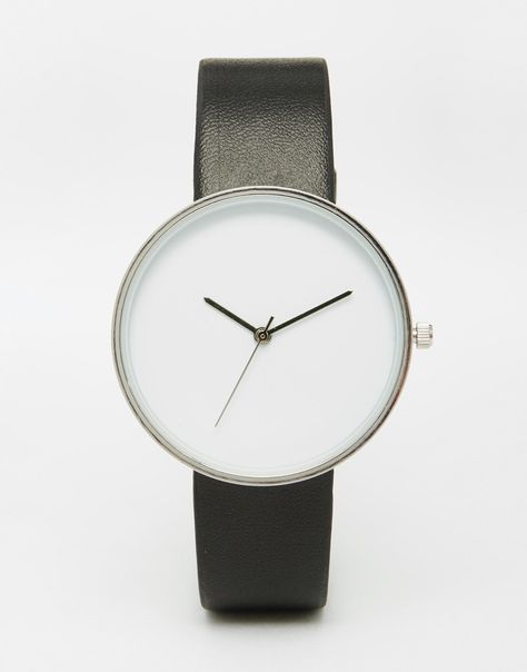 Image 1 of ASOS Clean Minimal Watch Asos Jewelry, Minimal Watch, Air Force One Shoes, Unusual Watches, Minimalist Watch, Hand Watch, Watches Unique, Stainless Steel Jewelry, Watch Design