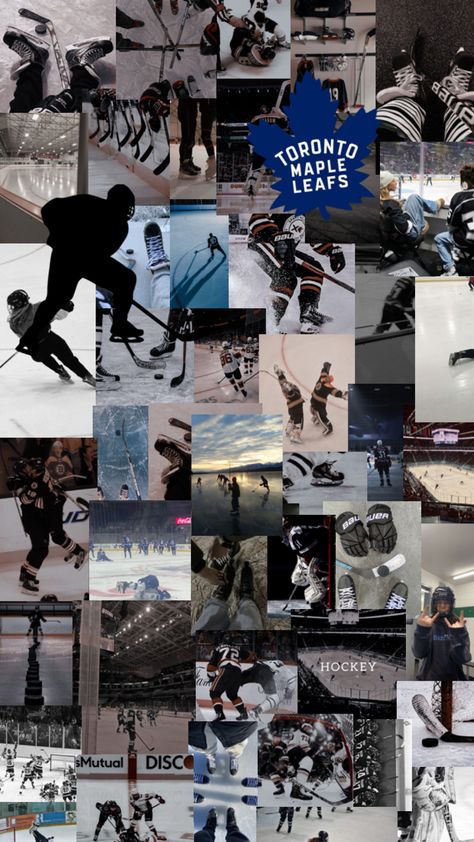 Hockey Collage, Toronto Maple, Toronto Maple Leafs, Maple Leafs, Ice Hockey, Book Series, Hockey, Toronto, Collage