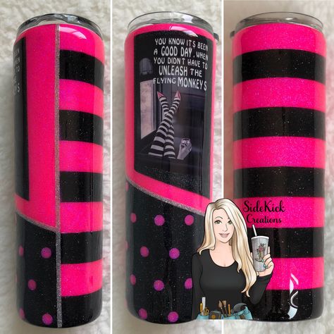 perfect lines, polka dots tumbler, striped tumbler Glitter Things, Heather Wedding, Black Tumbler, Epoxy Tumblers, Glitter Tumbler Cups, Glitter Tumblers, Tumbler Cups Diy, Tumbler Ideas, Glitter Cups