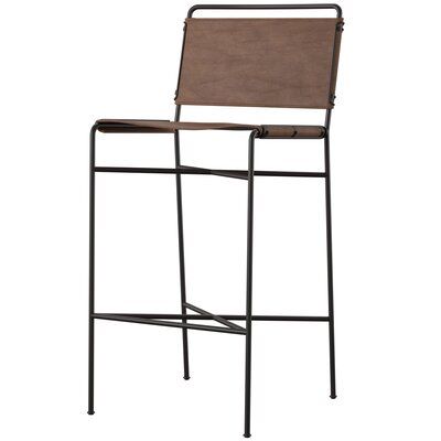 Short Bar Stools, Modern Barstools, Extra Tall Bar Stools, Four Hands Furniture, Tall Bar Stools, Bar Stool Seats, 30 Bar Stools, Leather Stool, Slim Frame