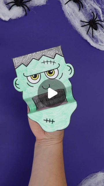 Kelly Crean on Instagram: "This free printable paper Frankenstein puppet is a fun craft to start getting everyone into the Halloween spirit! 

Visit the blog linked in bio and search “Halloween puppets” and download the template today! 🎃

#kidscrafts #halloween #papercrafts #classroomideas #preschool #kindergarten #paperpuppet #frankenstein" Halloween Paper Puppets, Halloween Frankenstein Crafts, Halloween Puppets Printable, Frankenstein Craft Preschool, Halloween Frankenstein Craft, Halloween Puppets, Frankenstein Craft, Free Printable Paper, Monster Craft