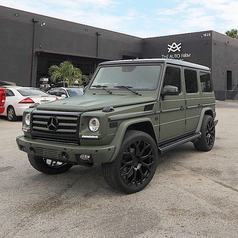 Matte Green G-Wagon Mercedes G Wagon Army Green, Matte Green G Wagon, Sage Green Mercedes G Wagon, Olive Green G Wagon, Green Mercedes G Wagon, Matte G Wagon, G Wagon Truck, Matte Green Car, Matte Black G Wagon