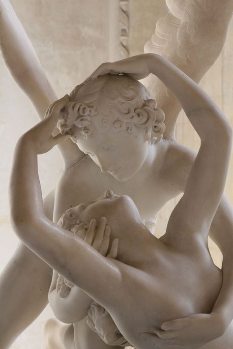 The Perfect Kiss Cupid's Kiss, Antonio Canova, Cupid And Psyche, Angels Among Us, Louvre Paris, Louvre Museum, Photography Gallery, Sculptures & Statues, Psych